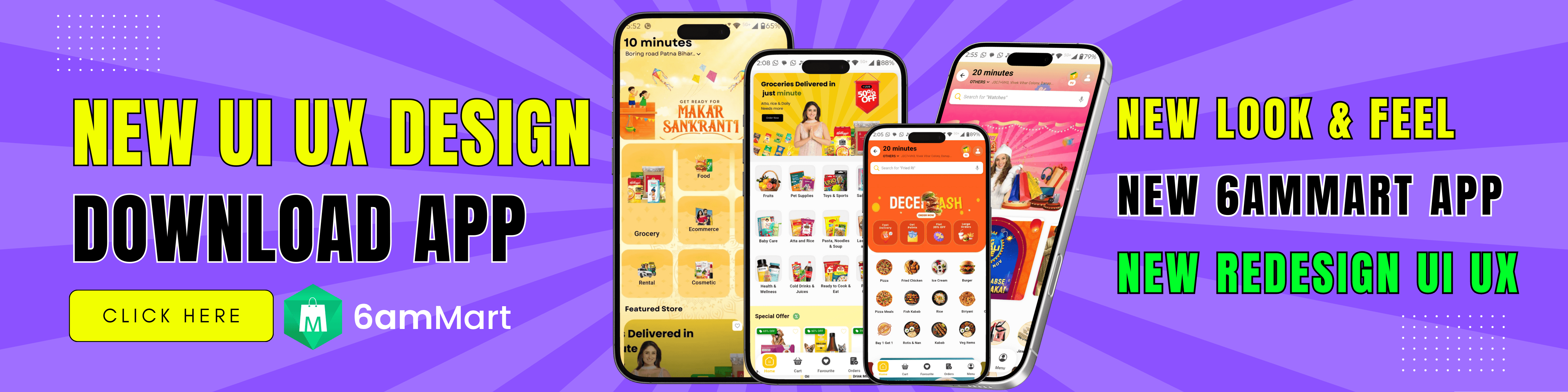 6amMart UI UX Customization